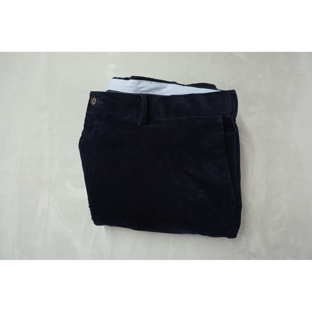 Polo‎ Ralph Lauren Corduroy Pants Mens 42x32 Navy Blue Classic Fit